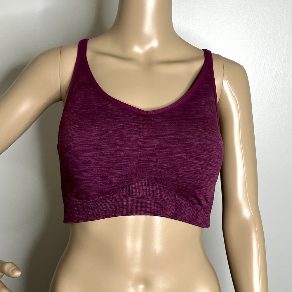 Old Navy Active Purple Racerback Sports Bra